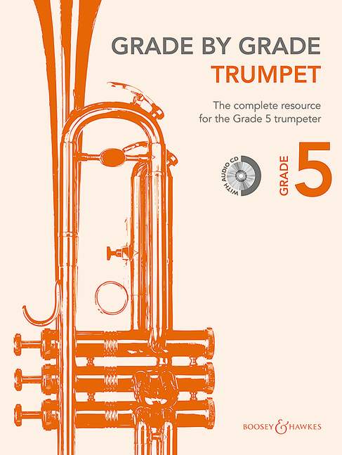 Grade by Grade - Grade 5 (+CD)&nbsp;&nbsp;for trumpet and piano&nbsp;&nbsp;