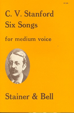 6 Songs for medium voice  and piano  