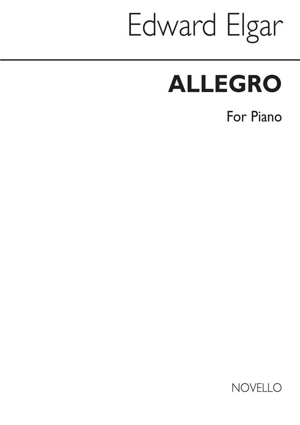 Allegro  for piano  