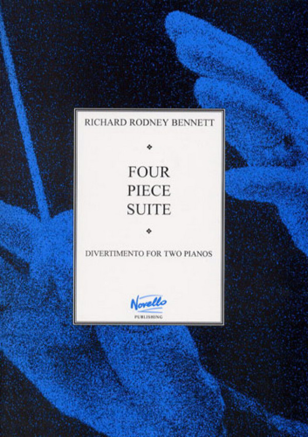 Four piece suite Divertimento  for 2 pianos,  Spielpartitur  