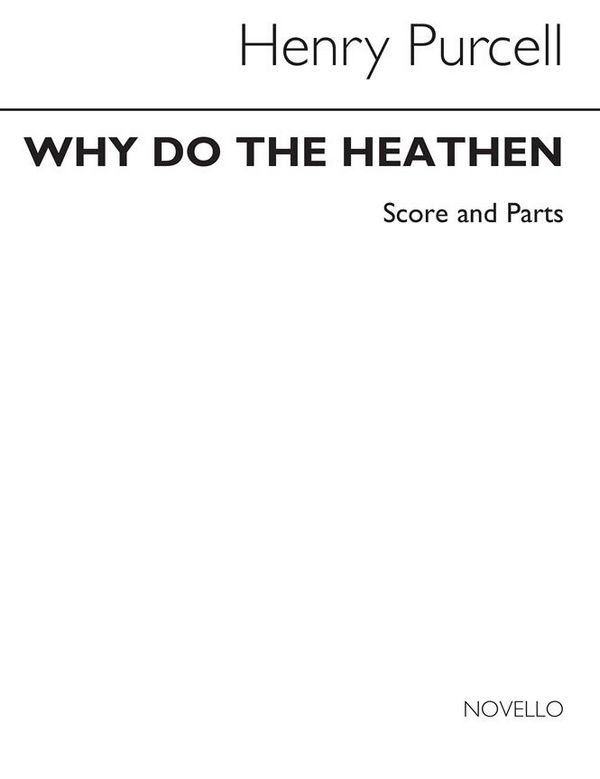 Henry Purcell, Purcell Society Volume 17&nbsp;&nbsp;SATB String Instruments&nbsp;&nbsp;Buch