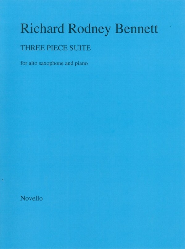 3 Piece suite  for alto saxophone and piano (1996)  