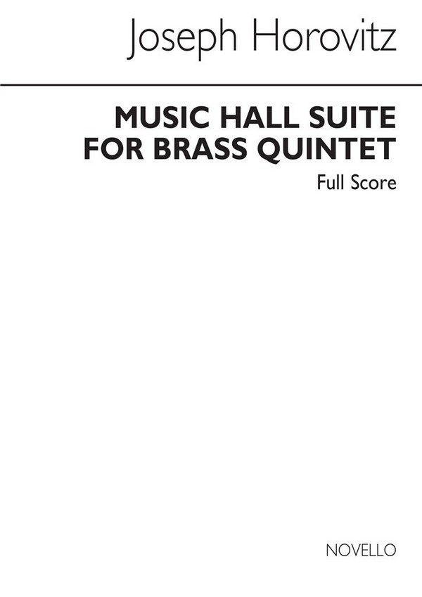 Music Hall Suite  for 2 trumpets, horn, trombone and tuba  score