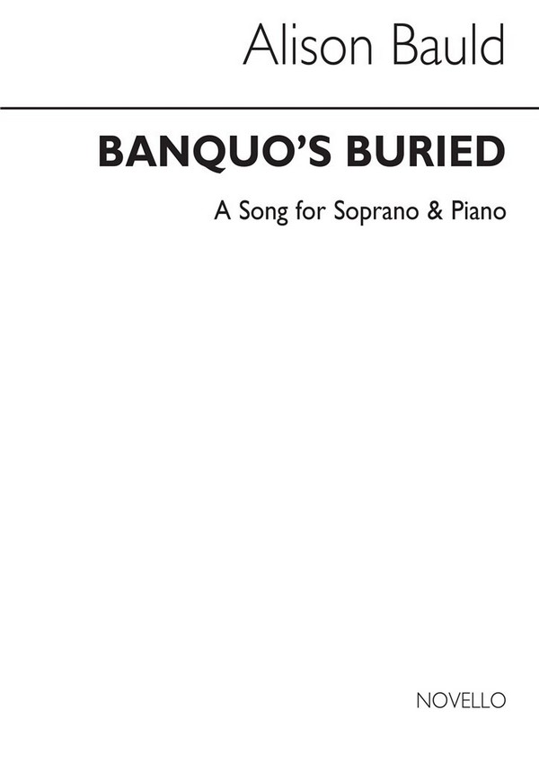 Banquo's Buried  for soprano and piano   