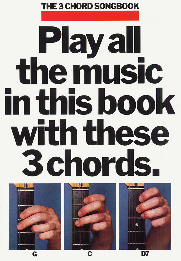 The 3 Chord Songbook vol.1&nbsp;&nbsp;songbook lyrics/chords/guitar boxes&nbsp;&nbsp;