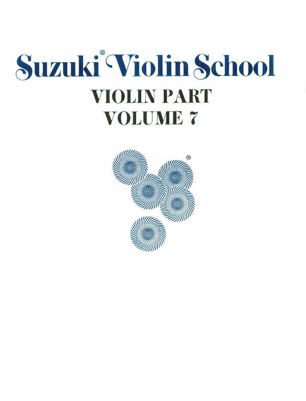 Suzuki Violin School vol.7  violin part  
