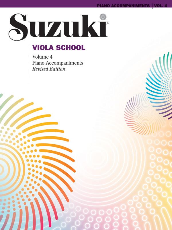 Suzuki Viola School vol.4  Piano accompaniments  