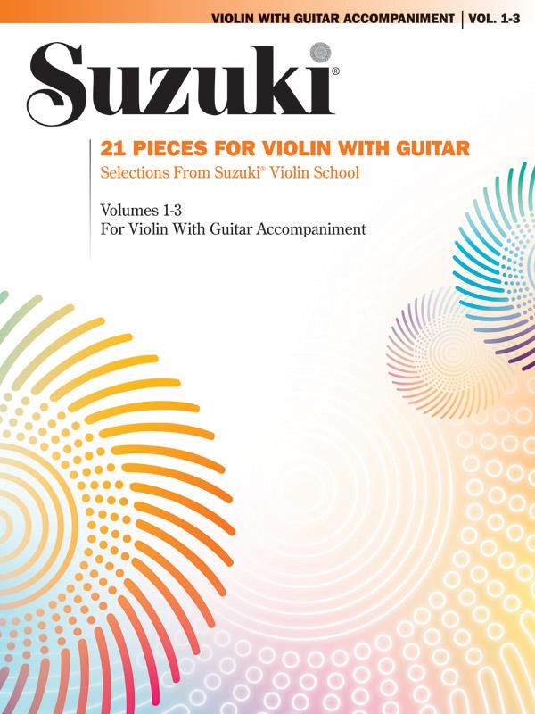 21 Pieces  for violin and guitar  score