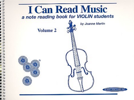 I can read Music vol.2  A note reading book for violin students  
