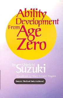 Ability development from age zero  Nagata, Mary Louise, transl.  