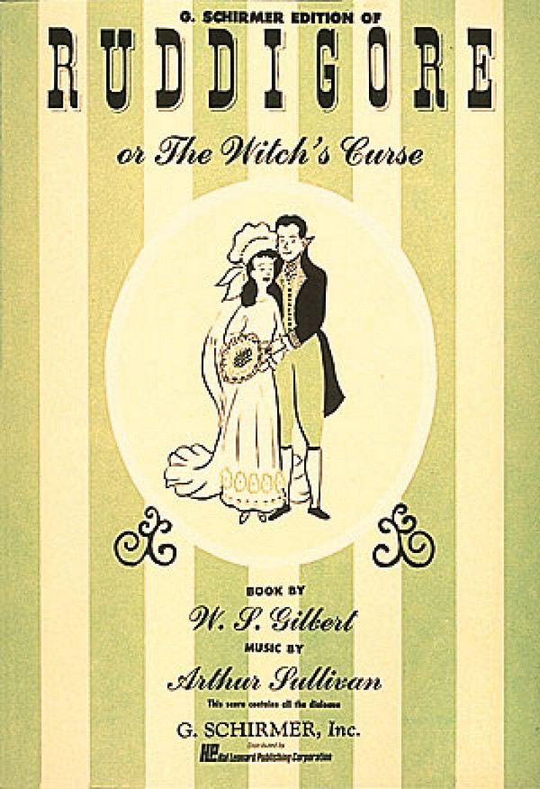 Arthur Sullivan_William Schwenck Gilbert, Ruddigore&nbsp;&nbsp;Vocal&nbsp;&nbsp;Klavierauszug