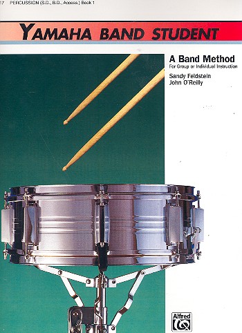 Yamaha Band Student vol.1&nbsp;&nbsp;for concert band&nbsp;&nbsp;percussion