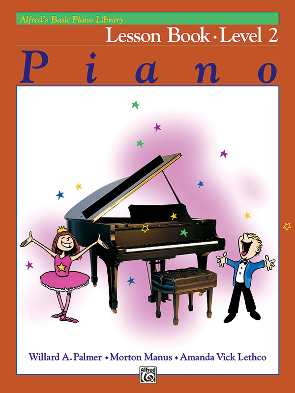 Alfred's Basic Piano Library  piano lesson book level 2  