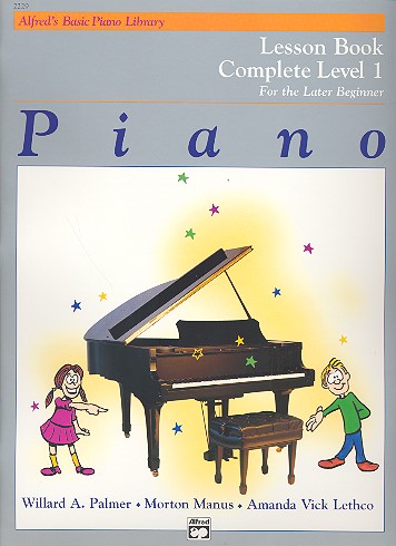 Alfred's Basic Piano Library: Lesson Book Complete Level 1  for piano  