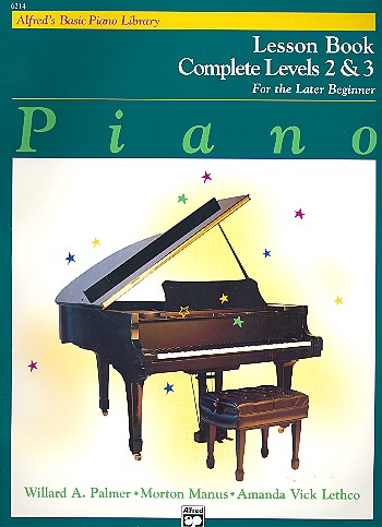 Piano Lesson Book Levels 2-3  for piano  