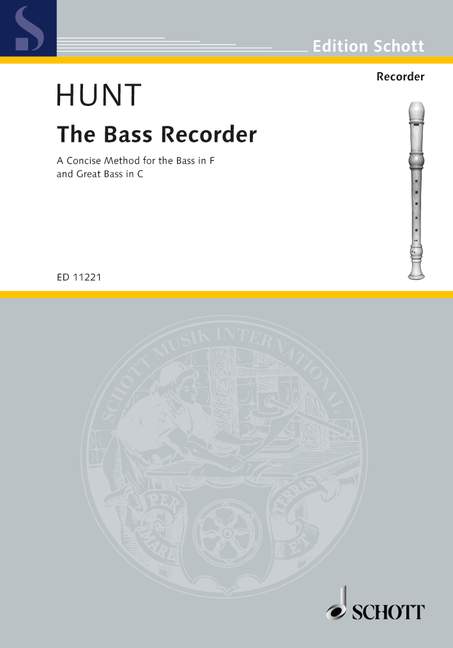 The bass recorder - a concise method for the bass in f and great bass 