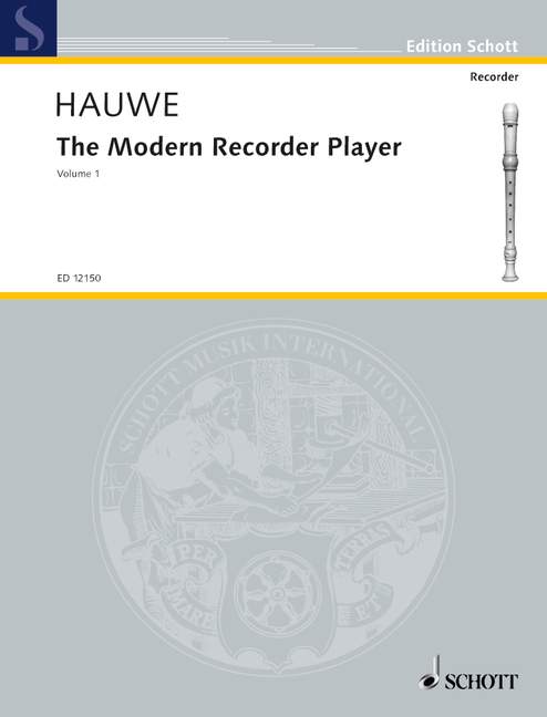 The modern recorder player vol.1&nbsp;&nbsp;&nbsp;&nbsp;