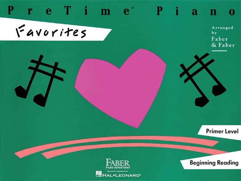 Pretime Piano Favorites Primer Level&nbsp;&nbsp;for piano&nbsp;&nbsp; 