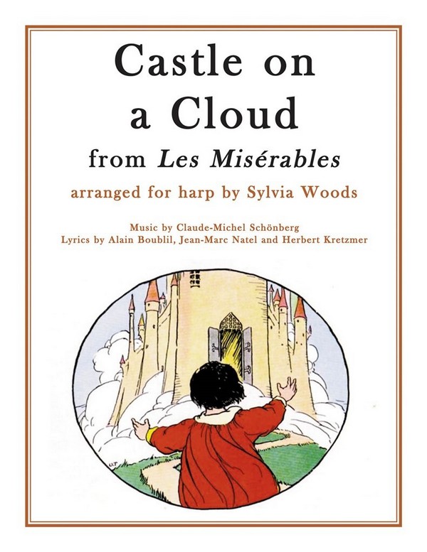 Alain Boublil_Claude-Michel Schönberg, Castle On A Cloud (from Les Mis  Harp  Buch