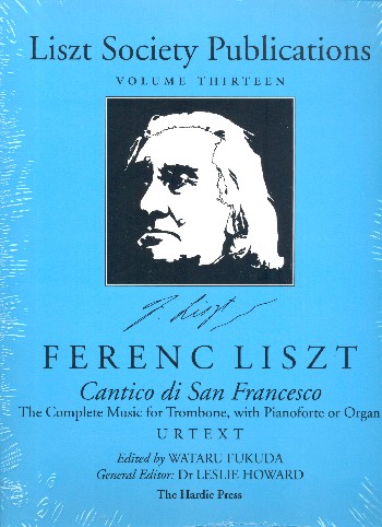 Liszt Society Publications vol.13&nbsp;&nbsp;The complete music for trombone and piano (organ)&nbsp;&nbsp;