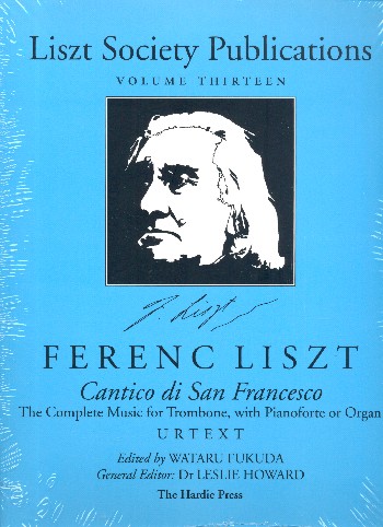 Liszt Society Publications vol.13  The complete music for trombone and piano (organ)  