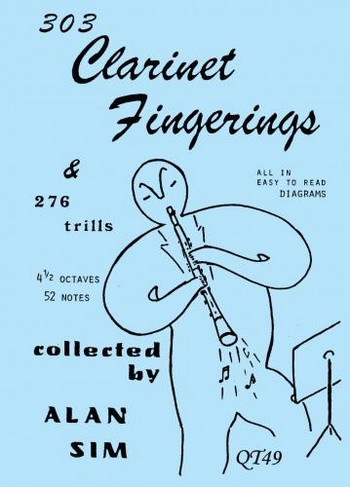 303 Clarinet Fingerings and 276 Trills  for clarinet  