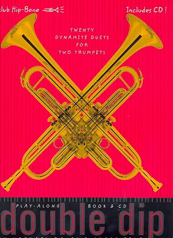 Double Dip (+CD) for 2 trumpets  score  