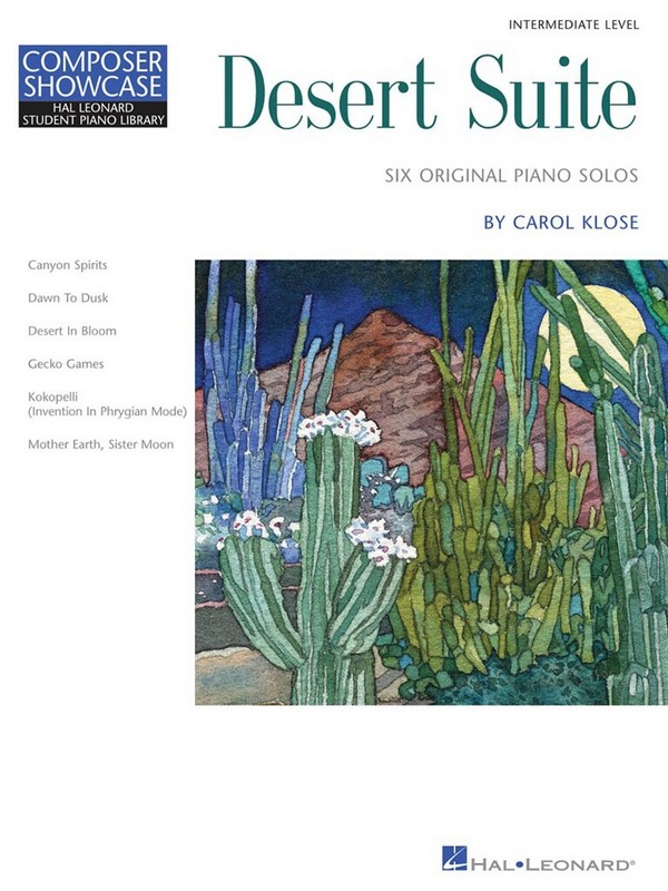 Carol Klose, Desert Suite&nbsp;&nbsp;Klavier&nbsp;&nbsp;Buch