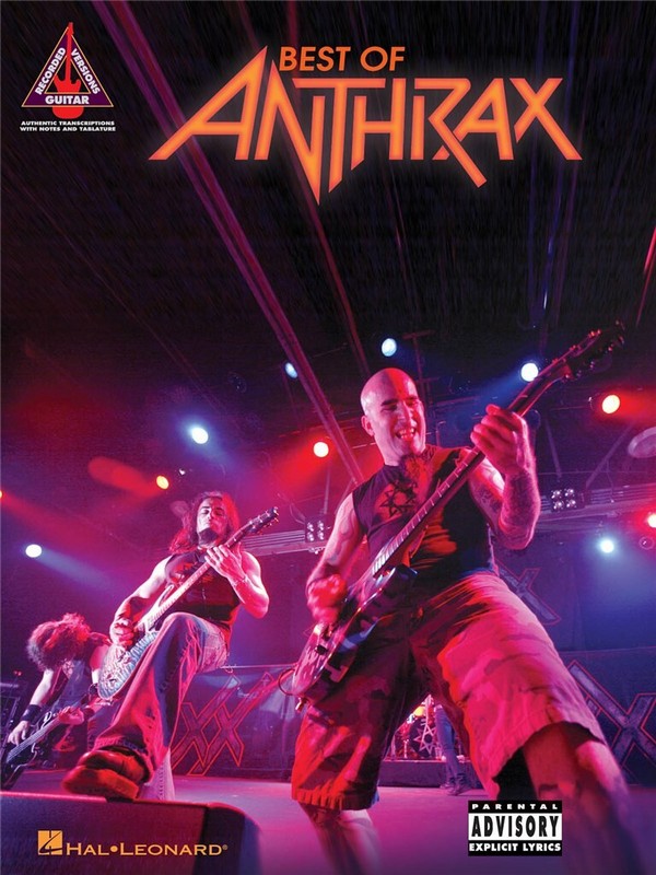 Best Of Anthrax&nbsp;&nbsp;Gitarre&nbsp;&nbsp;Buch