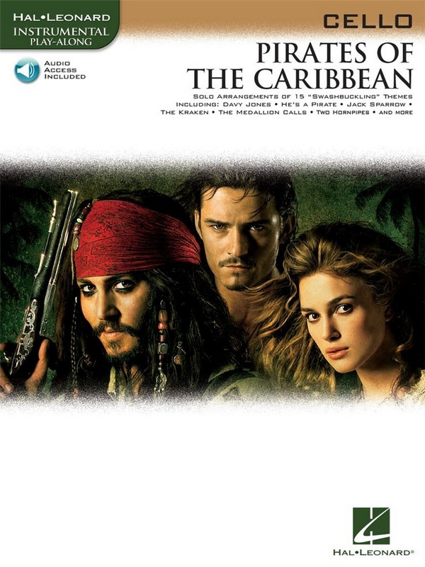 Pirates of the Caribbean (+Audio Access included)  for cello  