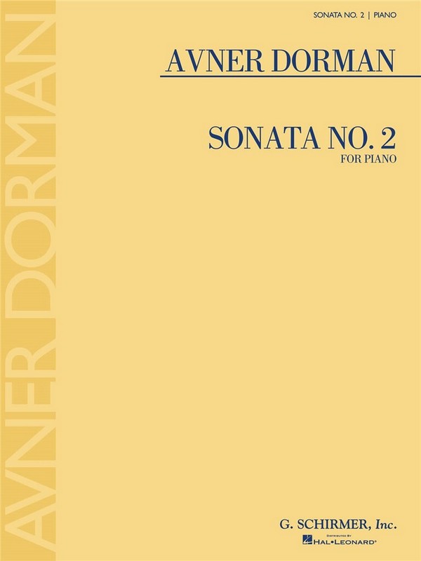 Avner Dorman, Sonata No. 2&nbsp;&nbsp;Klavier&nbsp;&nbsp;Buch