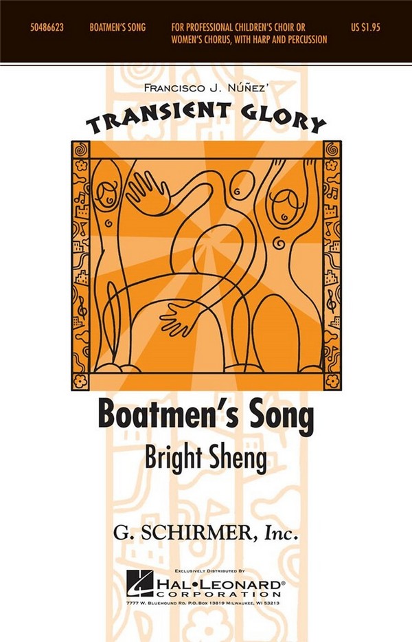 Bright Sheng, Boatmen's Song&nbsp;&nbsp;SSAA&nbsp;&nbsp;Chorpartitur
