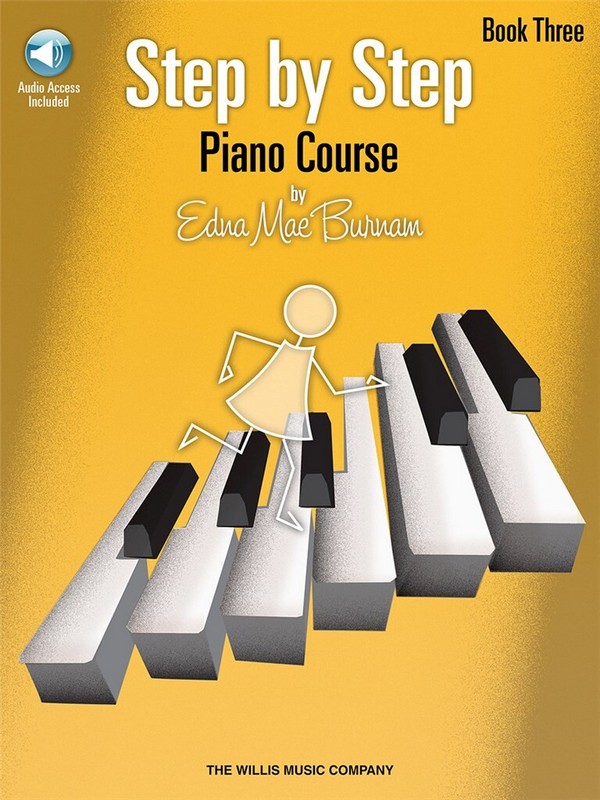 Step by Step Piano Course vol.3 (+Online Audio)  for piano  