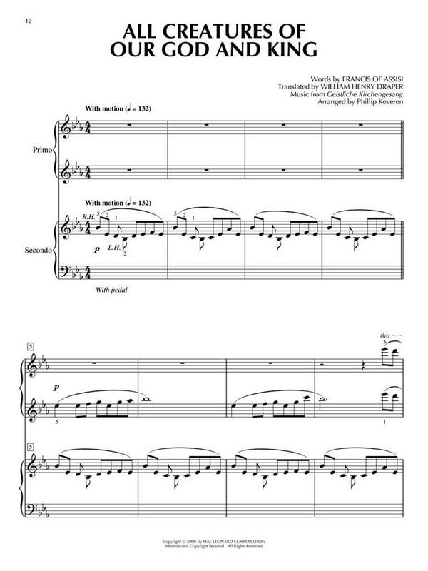 Hymn Duets  for piano 4 Hands  