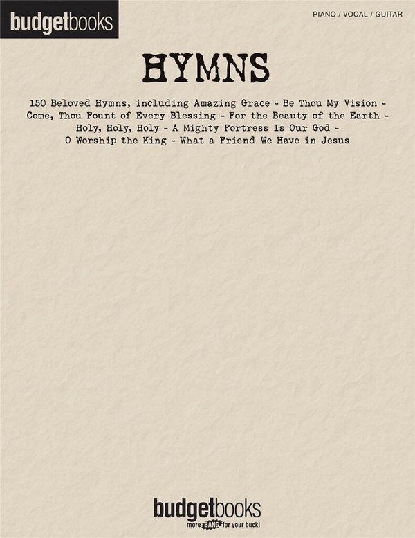 150 beloved Hymns:  Songbook piano/vocal/guitar  