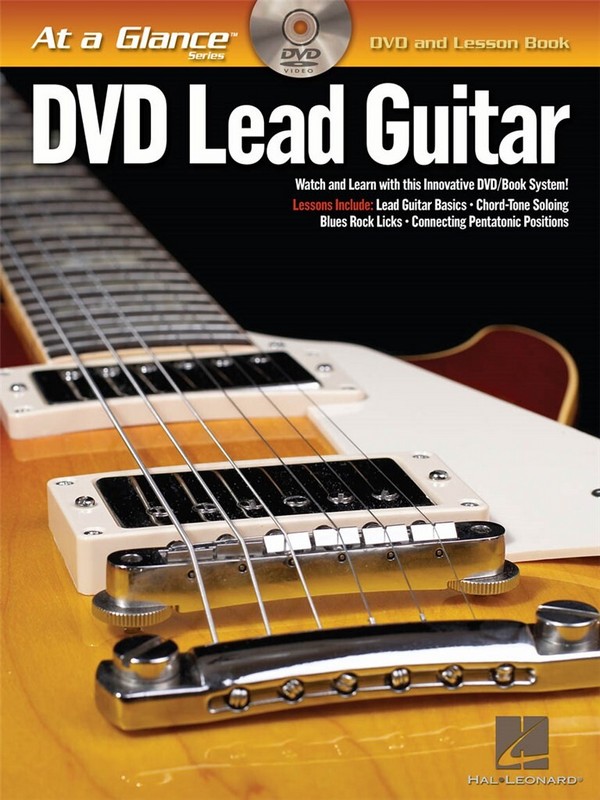 At A Glance Guitar - Lead Guitar&nbsp;&nbsp;Gitarre&nbsp;&nbsp;Buch + DVD