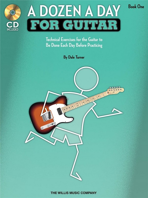 A Dozen a Day for Guitar - Book 1  Gitarre  Buch + CD