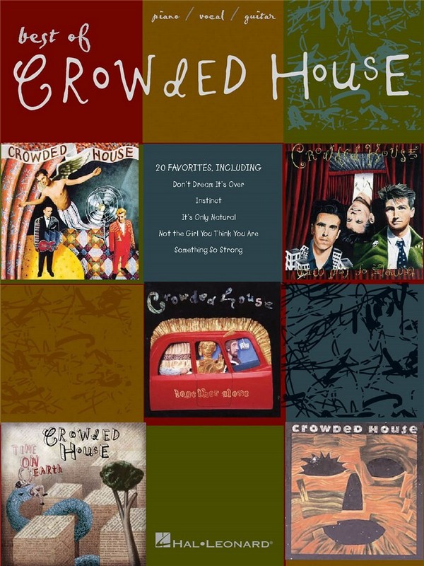 Best of Crowded House&nbsp;&nbsp;songbook piano/vocal/guitar&nbsp;&nbsp;