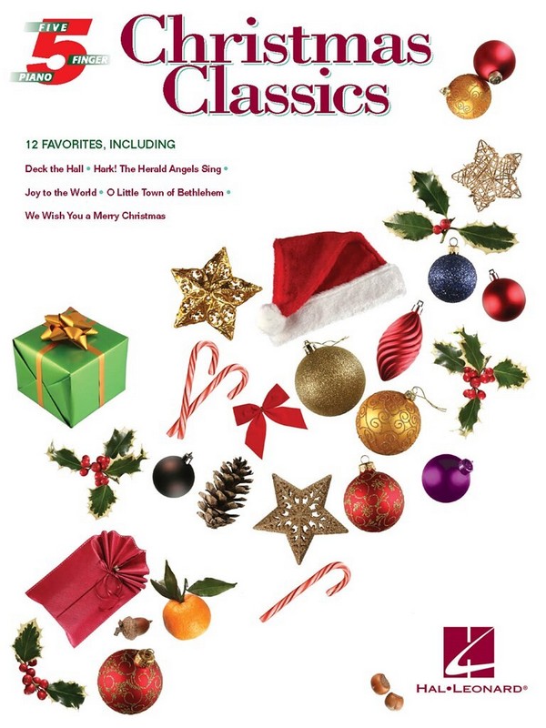 5 Finger Christmas Classics: for piano&nbsp;&nbsp;(with text and optional duet accompaniments)&nbsp;&nbsp;