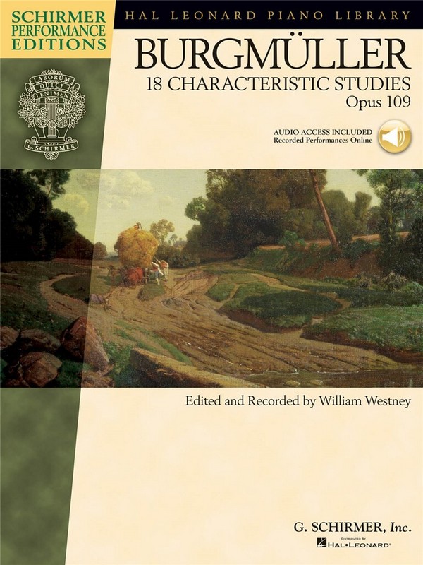 18 Characteristic Studies op.109 (+ Audio Access)  for piano  