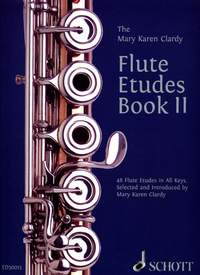 Clardy, Mary Karen Flute Etudes Book II Vol. II&nbsp;&nbsp;Flöte&nbsp;&nbsp;