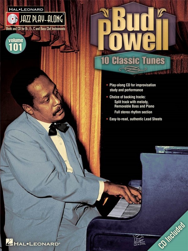 Bud Powell&nbsp;&nbsp;Flute, Violin, Guitar, Clarinet, Trumpet, Saxophone, Trombone, Chords&nbsp;&nbsp;Buch + CD