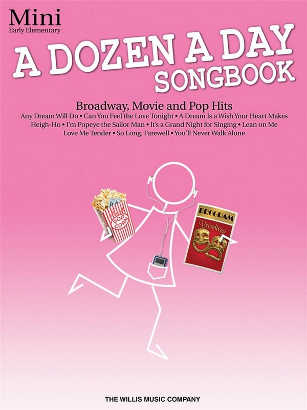 A Dozen A Day Songbook - Mini  Klavier  Buch