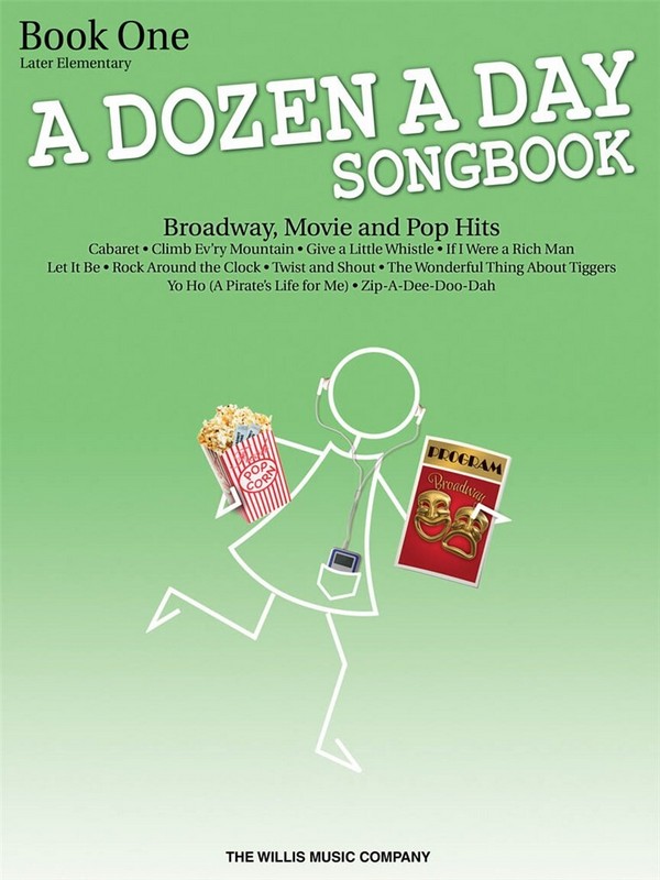 A Dozen A Day Songbook - Book 1  Klavier  Buch
