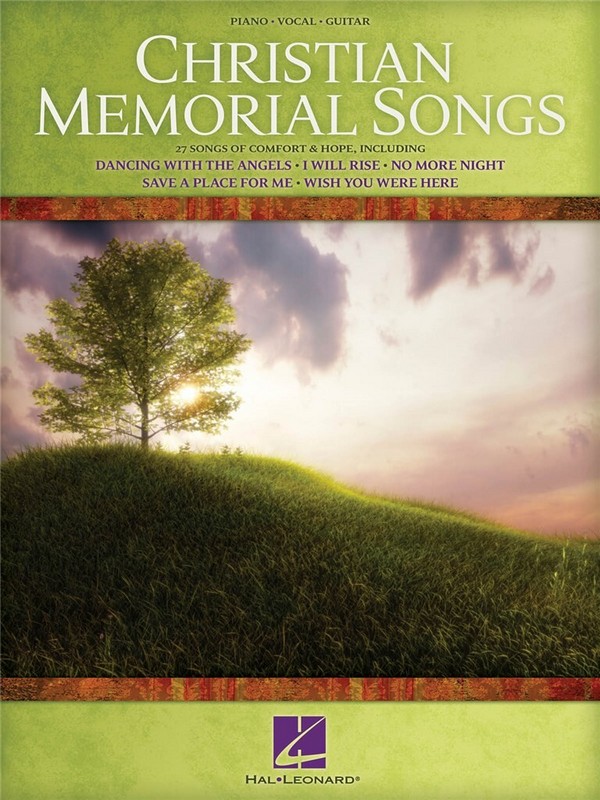 Christian Memorial Songs&nbsp;&nbsp;Piano, Vocal and Guitar&nbsp;&nbsp;Buch