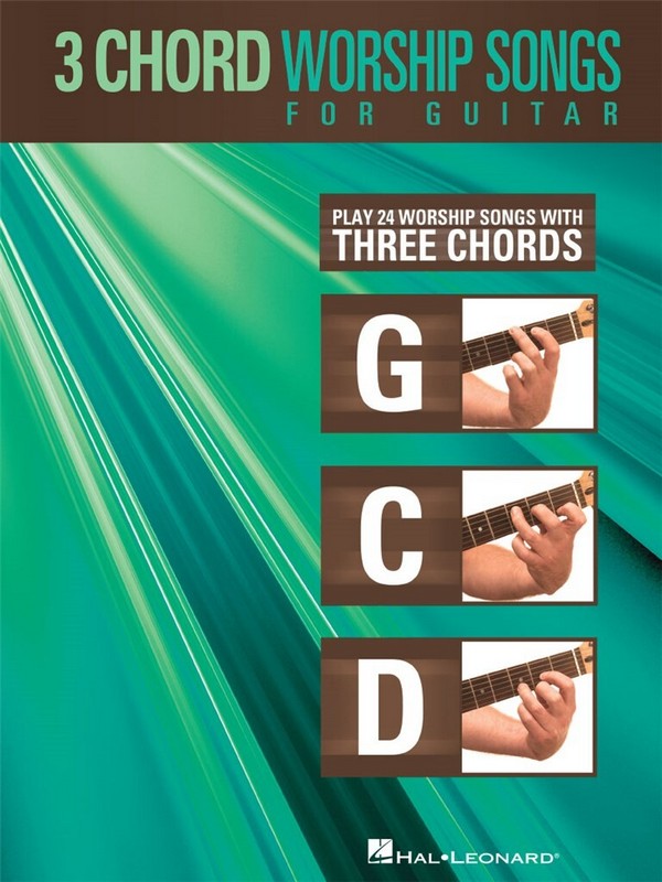 3-Chord Worship Songs For Guitar&nbsp;&nbsp;Gitarre&nbsp;&nbsp;Buch