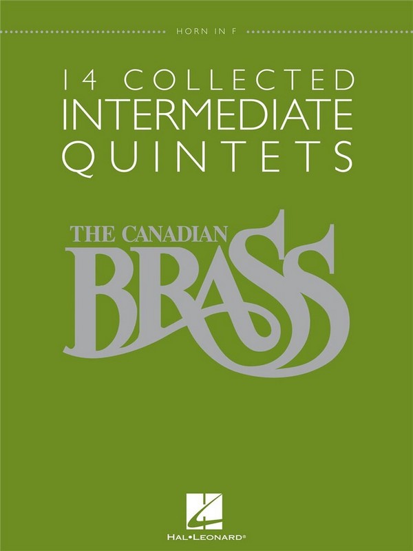 Canadian Brass-14 Collected Intermediate Quintets&nbsp;&nbsp;Horn&nbsp;&nbsp;Stimme