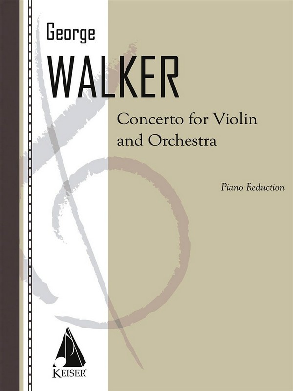 George Walker, Violin Concerto&nbsp;&nbsp;Violine und Klavier&nbsp;&nbsp;Buch