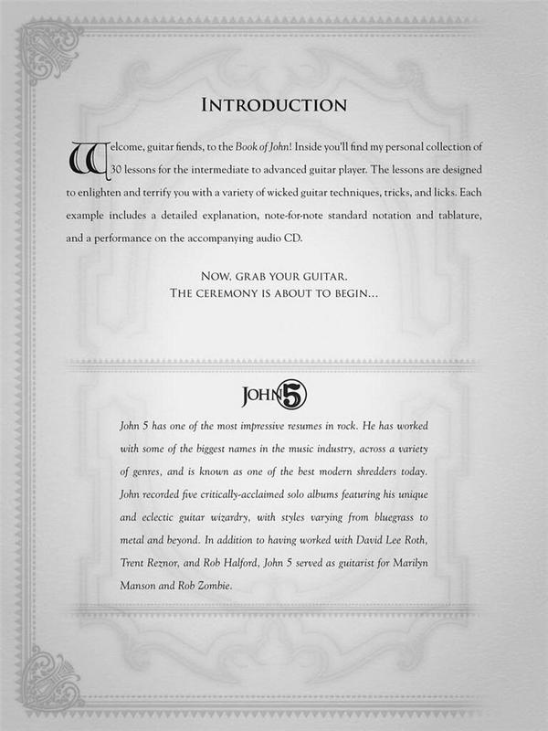 Book of John Wicked&nbsp;&nbsp;Gitarre&nbsp;&nbsp;Buch + Online-Audio