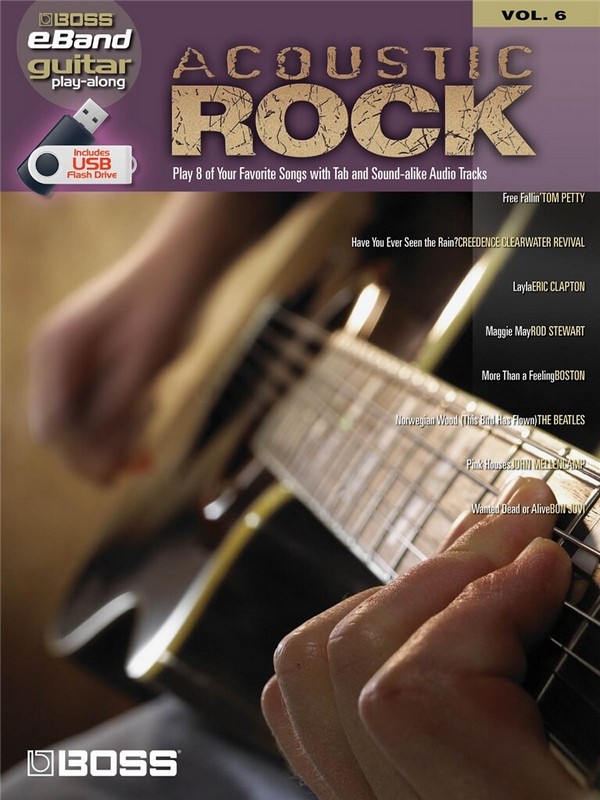 Acoustic Rock (+USB Stick)&nbsp;&nbsp;for guitar&nbsp;&nbsp; 